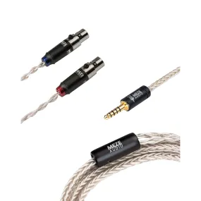 Meze Empyrean / Elite Silver PCUHD Premium Cable | Upgrade 4 Pin Mini-XLR Cable