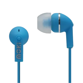 Moki Dots Noise Isolation Earbuds - Blue