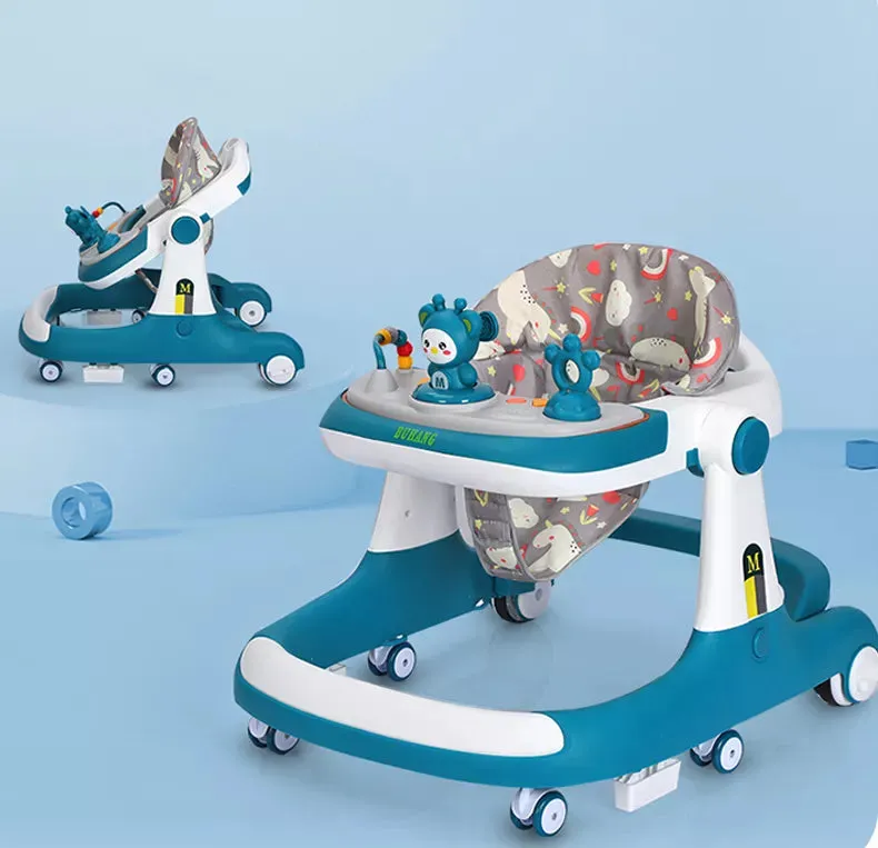 Multi-Functional Baby Walker-Blue