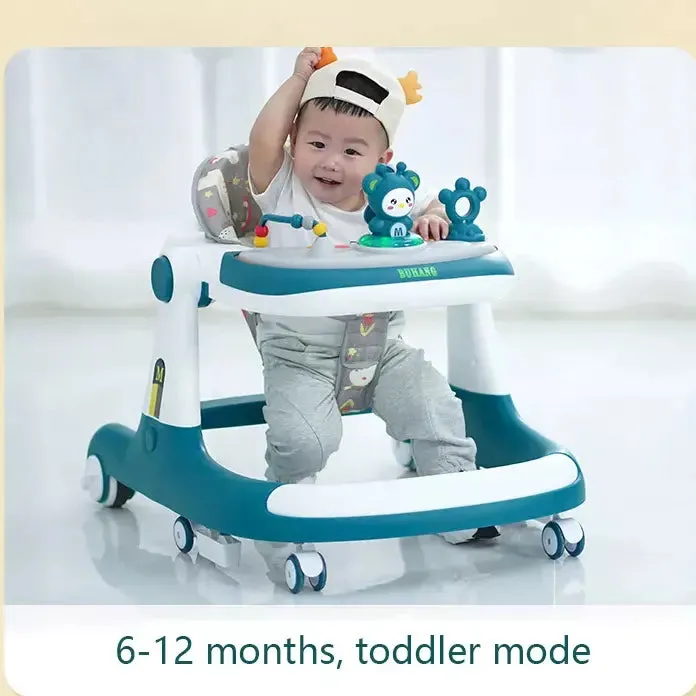 Multi-Functional Baby Walker-Blue