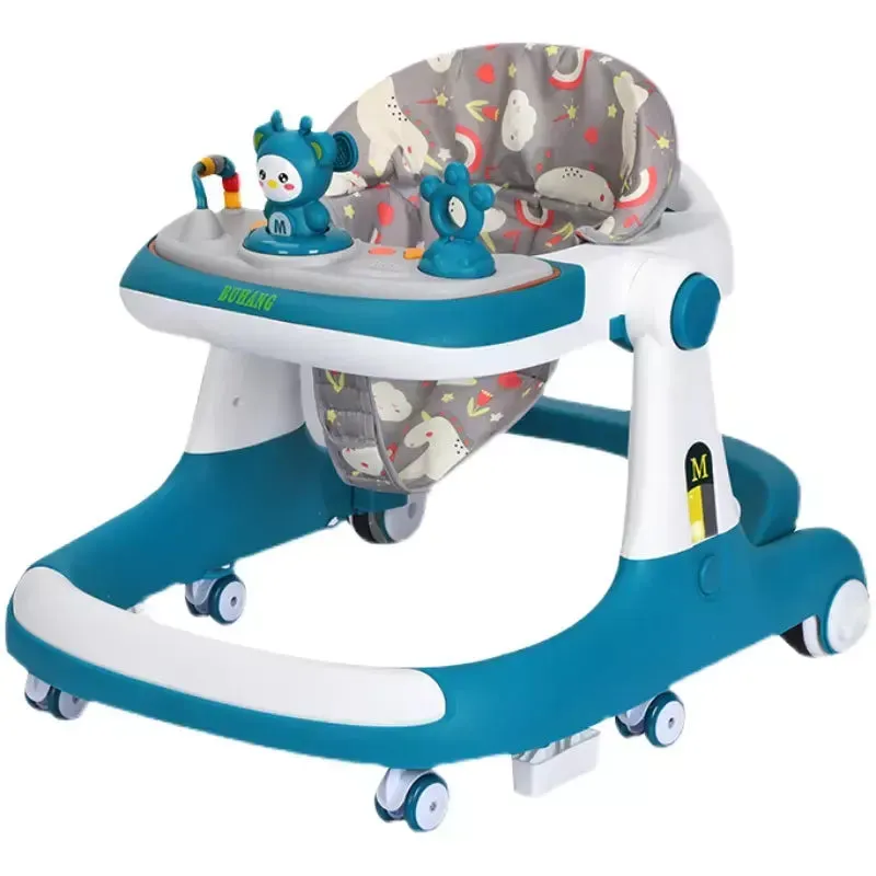 Multi-Functional Baby Walker-Blue