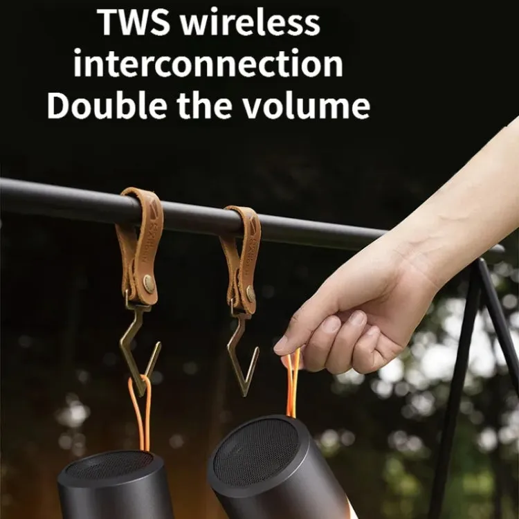 Multifunctional Waterproof Bluetooth Speaker with RGB Lights and 360° Sound Experience