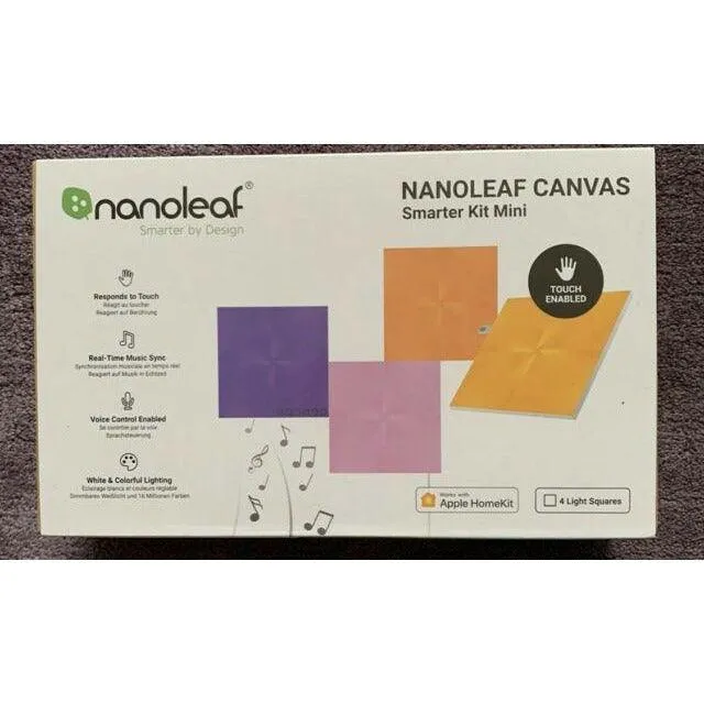 Nanoleaf Canvas Smarter Kit 4 PK - White | NL292012SW4PK