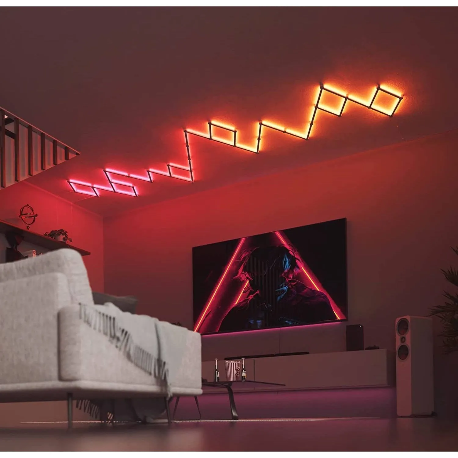Nanoleaf Lines Starter Kit Pack of 15 | NL59-K-6002LW-15PK-U