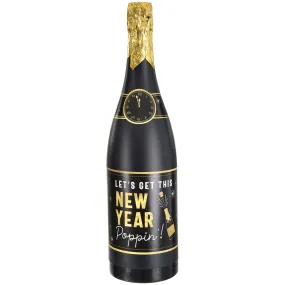 New Year Giant Bubbly Bottle Popper, 18 Inches, 1 Count
