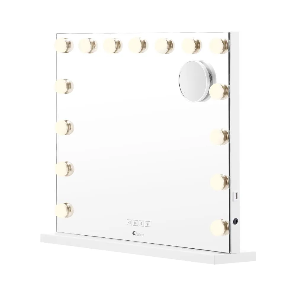 Oikiture Bluetooth Hollywood Makeup Mirror LED 60x52cm