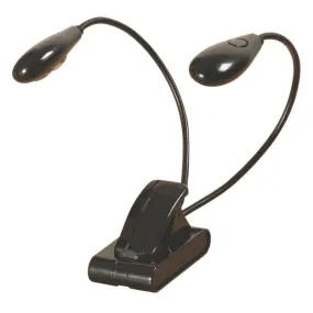 On-Stage LED204 Dual Head 4 LED Clip Light