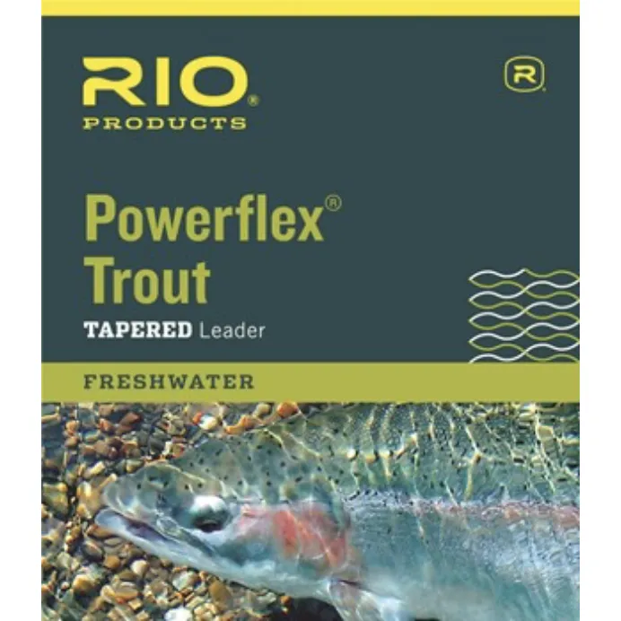 Powerflex Trout Tapered Leader 3 Pack