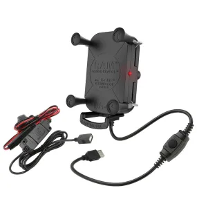 RAM Mount Tough-Charge 15W Waterproof Wireless Charging Holder w/Charger [RAM-HOL-UN12WB-V7M-1]