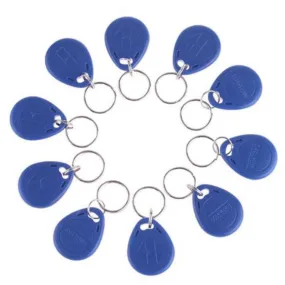 RFID 125Khz EM4100 EM4102 Proximity ID Tags Key Fob Keyfobs  3 5 10 20 PCS BLUE