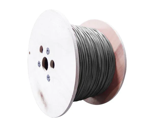 Riser (CMR) Security Alarm Cable - 16/2 AWG, CL3R, Stranded (19 Strand), Unshielded, 1000ft, Gray