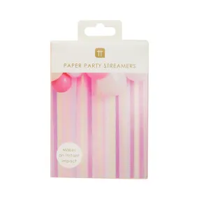 Rose Party Streamers