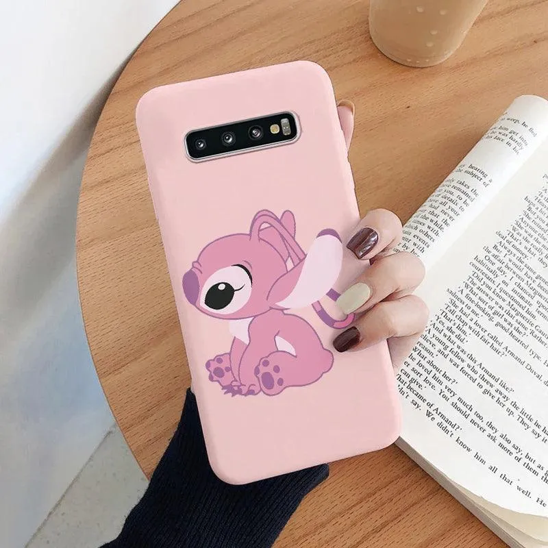 Samsung Galaxy S10 Cartoon Lilo Stitch Phone Case