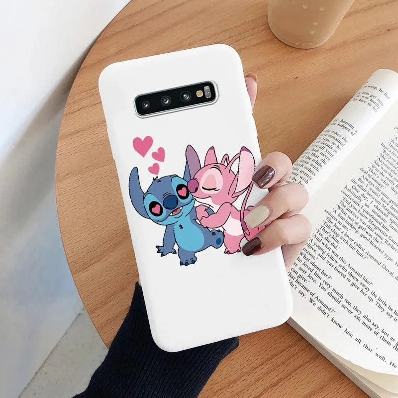 Samsung Galaxy S10 Cartoon Lilo Stitch Phone Case