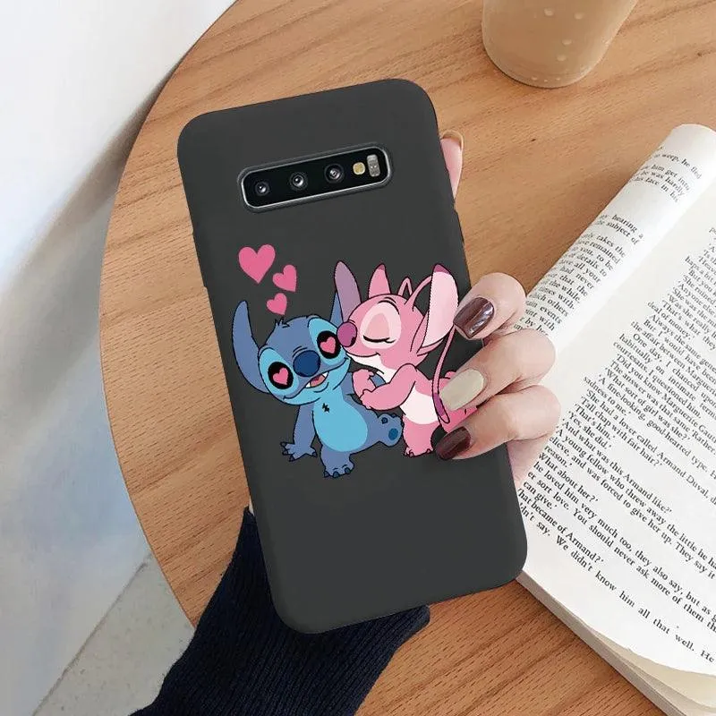 Samsung Galaxy S10 Cartoon Lilo Stitch Phone Case