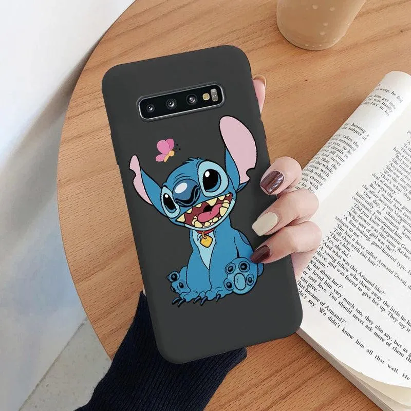 Samsung Galaxy S10 Cartoon Lilo Stitch Phone Case