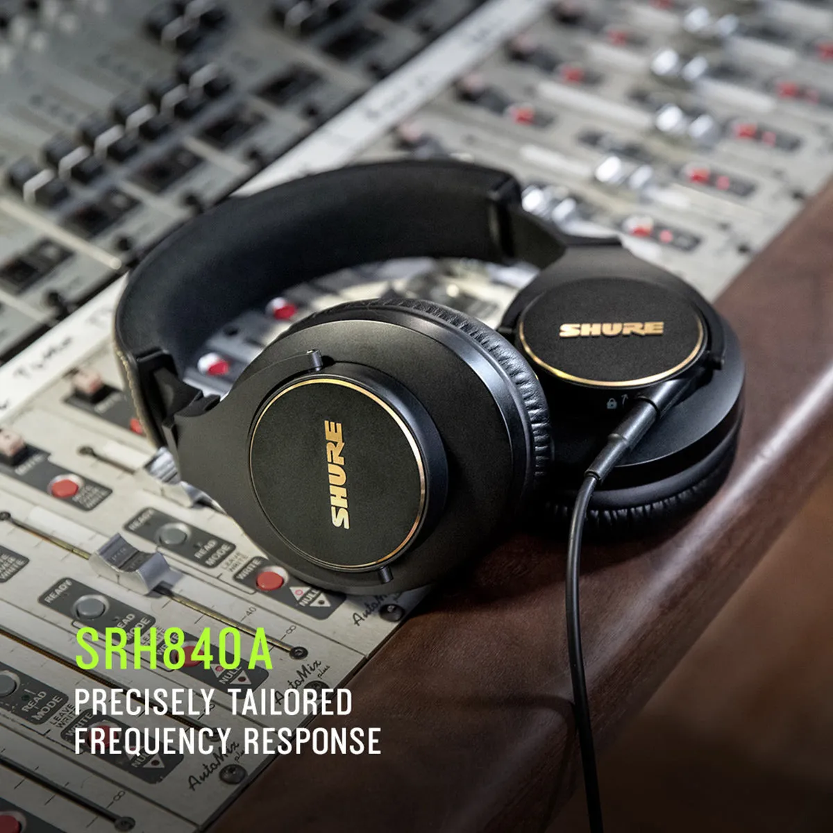 Shure SRH840A Closed-back Professional Studio Headphones