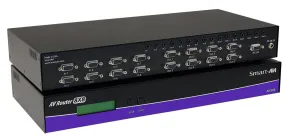 SmartAVI AV08X08S Routes 8 UXGA/Component to 8 Remote Monitors
