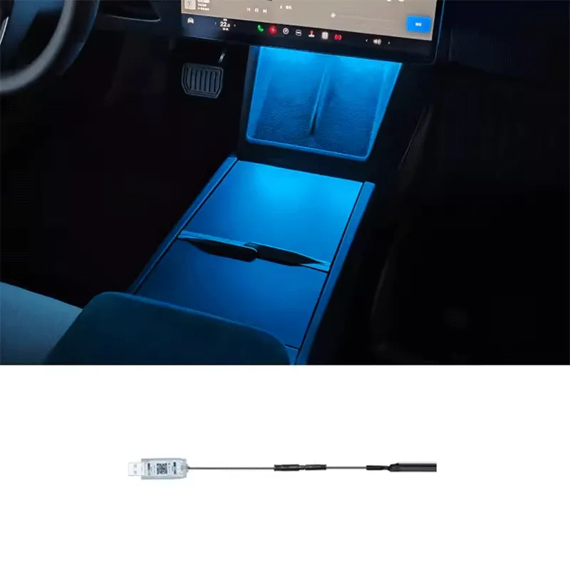 TAPTES® Central Control Intelligent Ambient Lighting for  2024-2025 Tesla Model 3 Performance / 2024-2025 Tesla Model 3 Highland