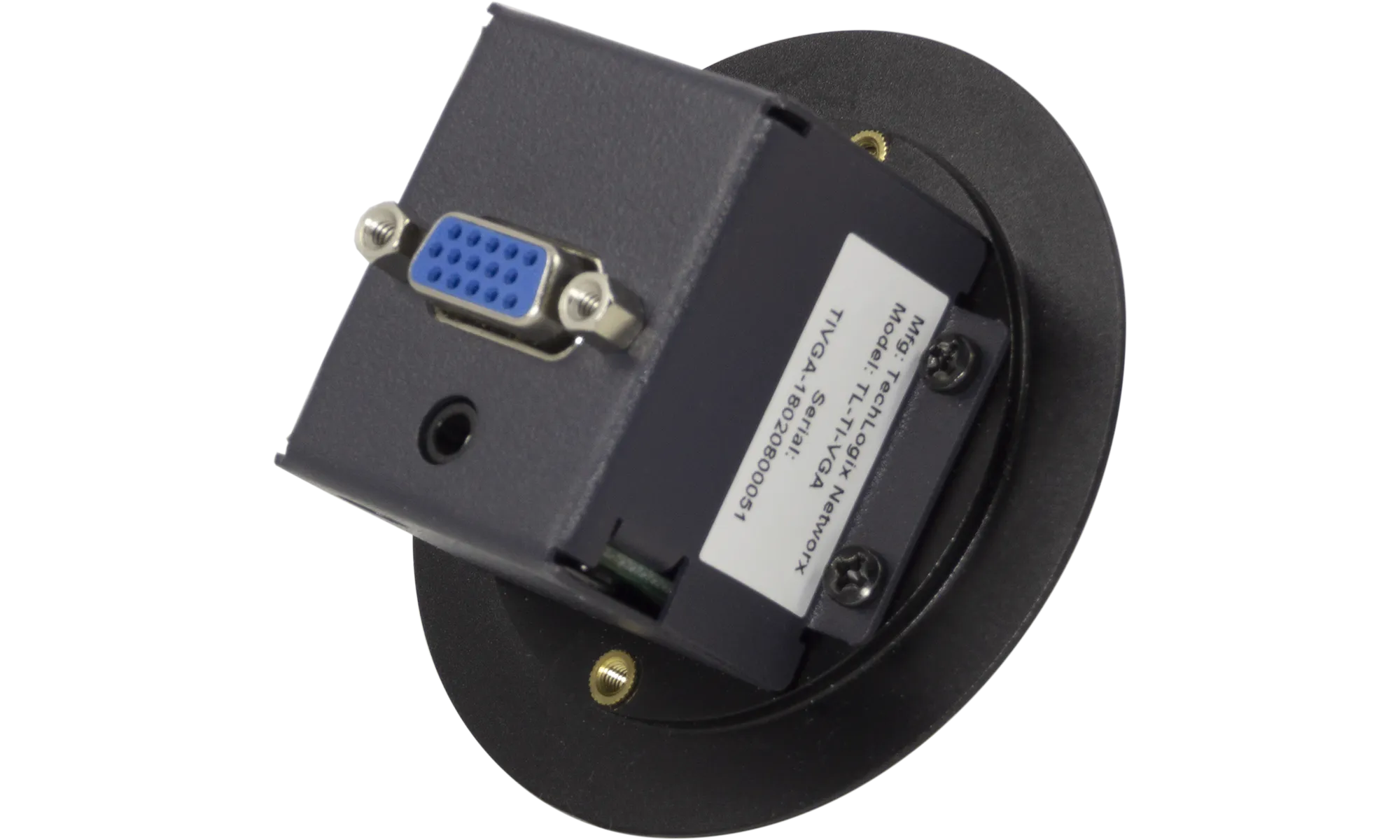 Techlogix Networx TL-TI-VGA VGA & stereo audio pass-through table insert