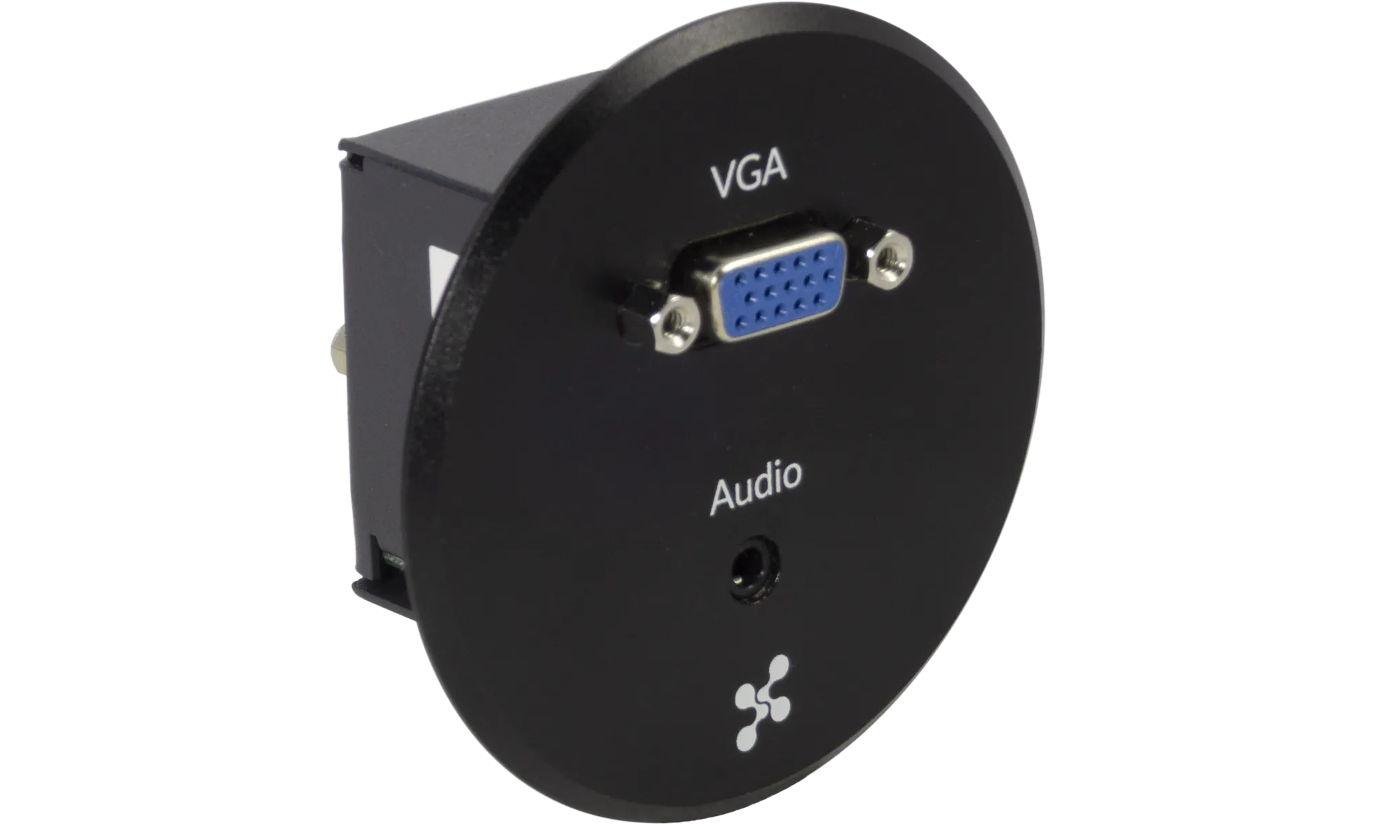 Techlogix Networx TL-TI-VGA VGA & stereo audio pass-through table insert