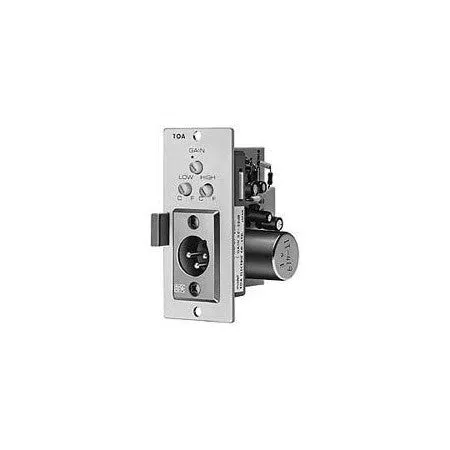 TOA M-51F 200 Ohm Balanced Mic Input Module with Voice Gate- Female XLR