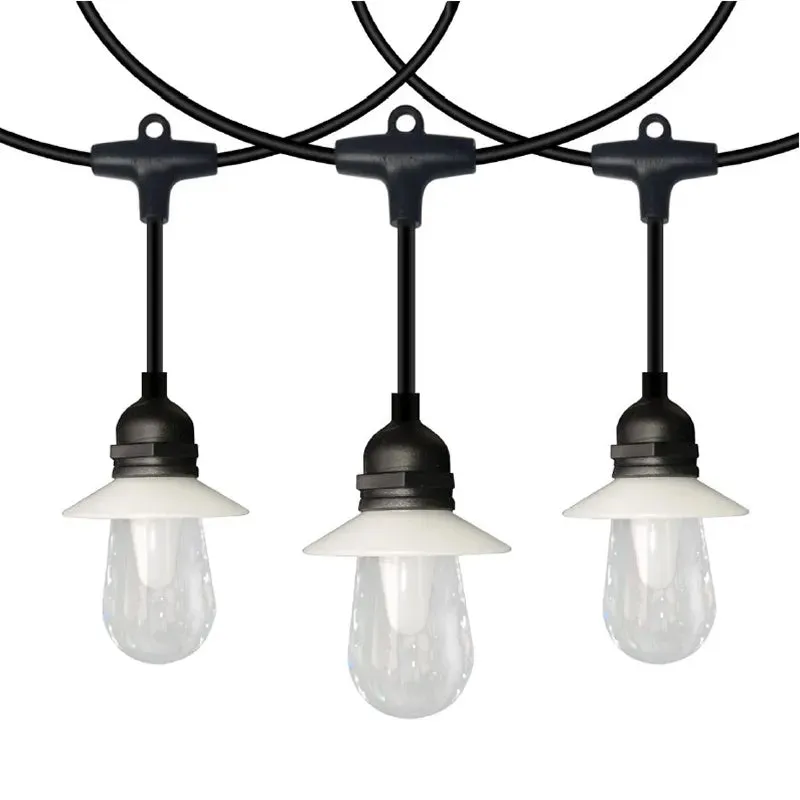 Westgate STG-2415-RGBIC-BT 24-ft 15 Lamps Lantern Outdoor RGB-IC Bluetooth App Controlled String Light