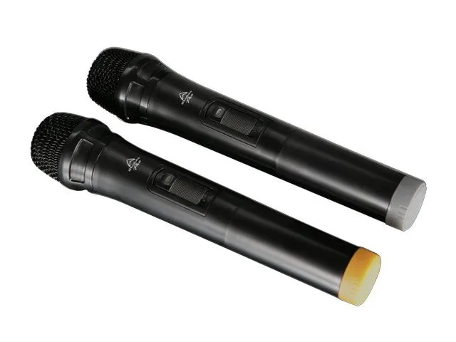 Wharfedale EZ15A Battery PORTABLE 15", Dual Wireless Handheld Mic w/ Bluetooth