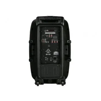 Wharfedale EZ15A Battery PORTABLE 15", Dual Wireless Handheld Mic w/ Bluetooth