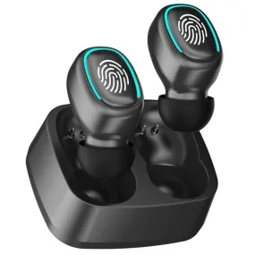 Wireless Bluetooth Headset Touch Light Anti Sweat