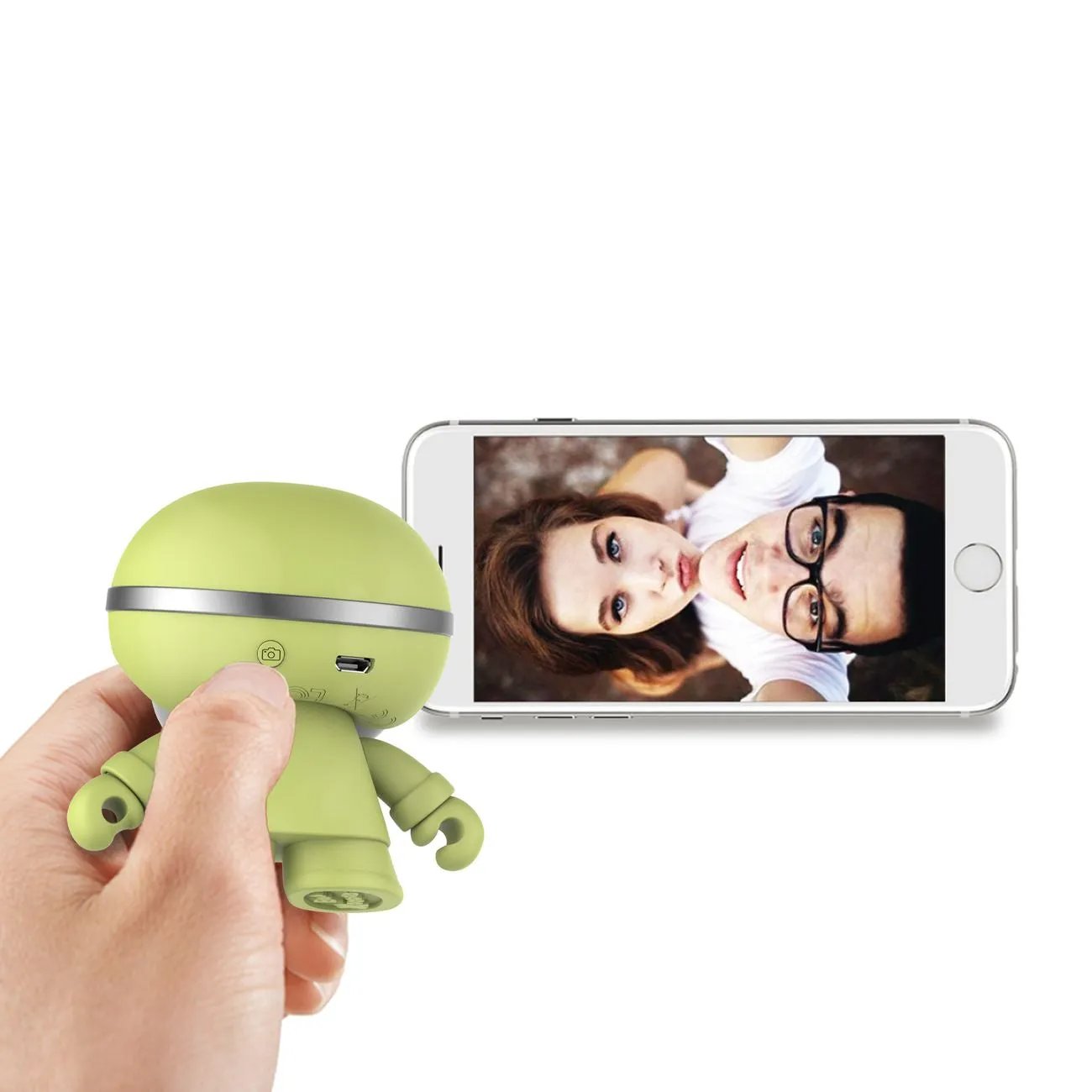 Xoopar Mini Boy 3 Inch (7cm) Speaker Lime